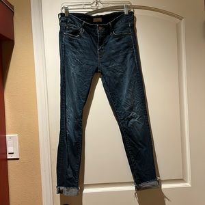 Mother Looker Ankle Fray